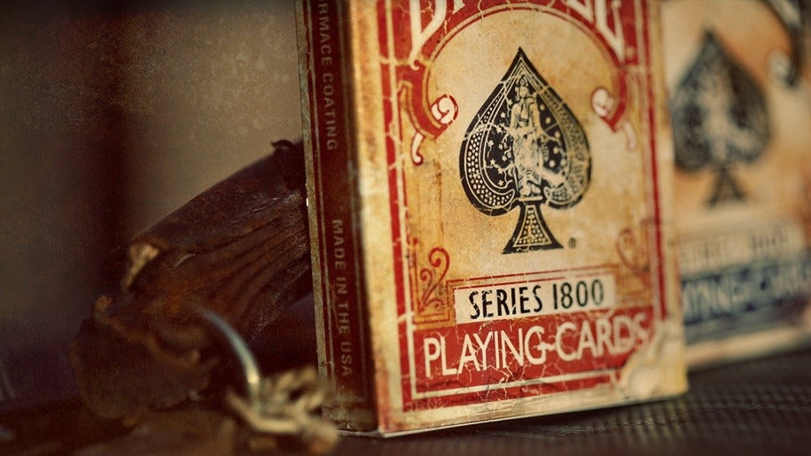 Marked Vintage 1800 Deck (Red)