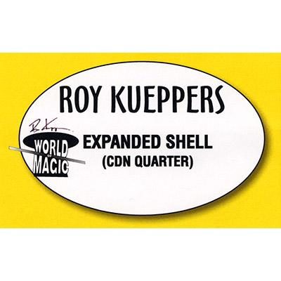 Expanded Shell Canadian Quarter, by Roy Kueppers