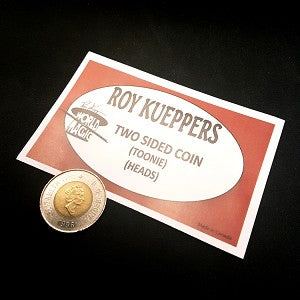 Two sided Canadian Toonie -, Heads, by Roy Kueppers