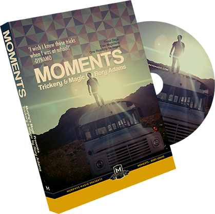 Moments (DVD and Gimmick) by Rory Adams - DVD – Todsky's Magic Shop