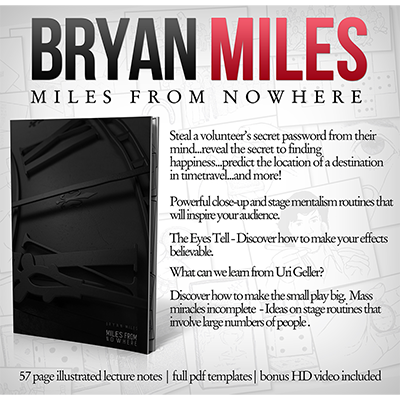 Miles from Nowhere Lecture Notes (with Bonus Tricks Online) by Bryan Miles - ebook