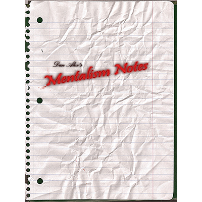 Mentalism Notes by Dan Alex - ebook