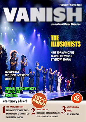 VANISH Magazine February/March 2013 - The Illusionists - ebook
