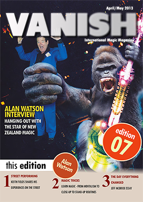 VANISH Magazine April/May 2013 - Alan Watson - ebook