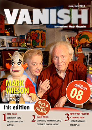 VANISH Magazine June/July 2013 - Mark Wilson - ebook