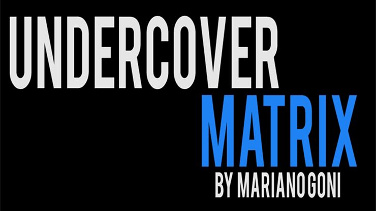 Undercover Matrix by Mariano Goñi - Video Download
