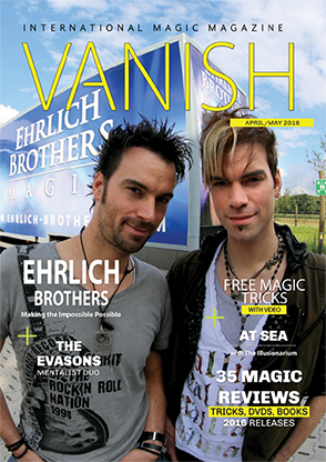 VANISH Magazine April/May 2016 - Ehrlich Brothers - ebook