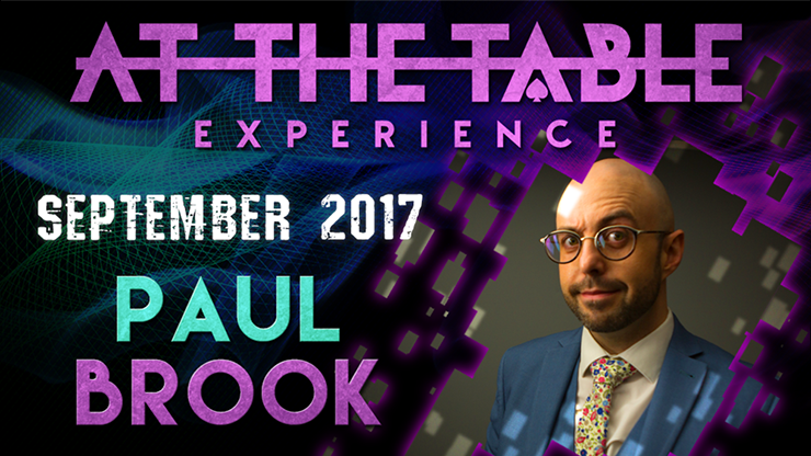 At The Table - Paul Brook September 20th 2017 - Video Download