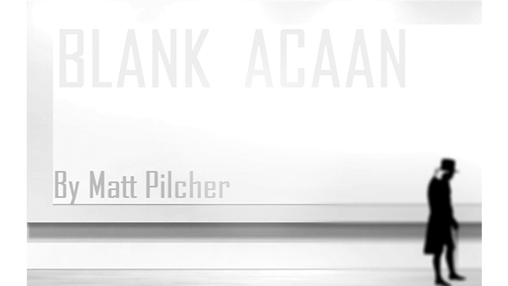 Blank ACAAN by Matt Pilcher - ebook