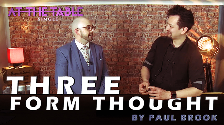 Three Form Thought by Paul Brook ATT Single - Video Download