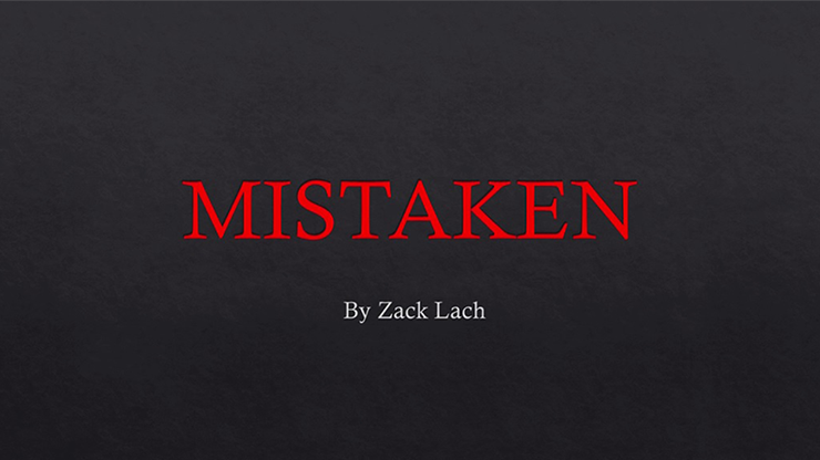 Mistaken by Zack Lach - Video Download