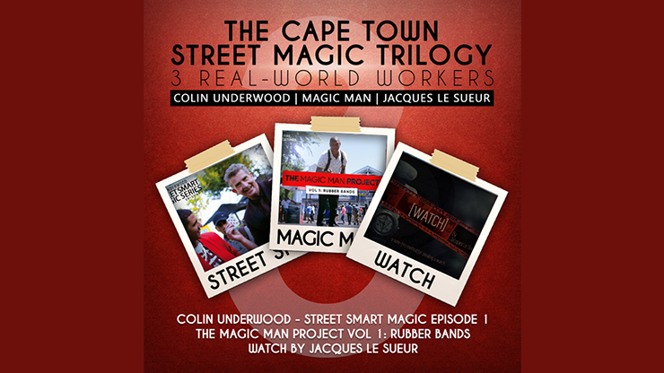 The Cape Town Street Magic Trilogy by Magic Man, Colin Underwood and Jaques Le Suer - Video Download