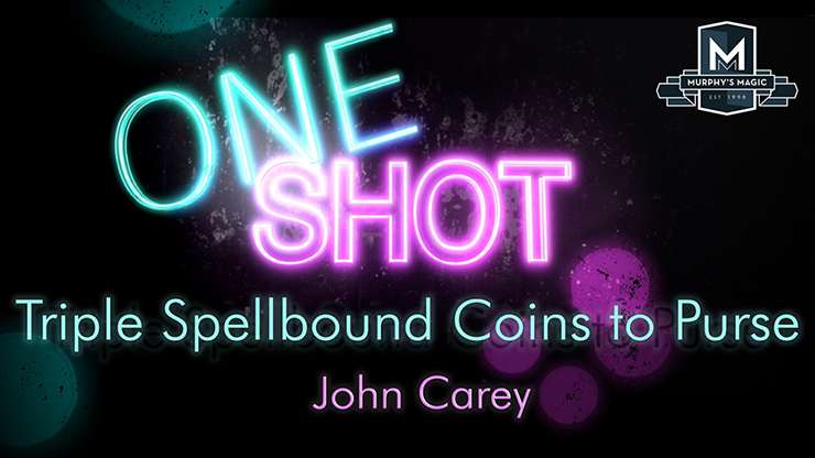 MMS ONE SHOT - Triple Spellbound Coins to Purse by John Carey - Video Download