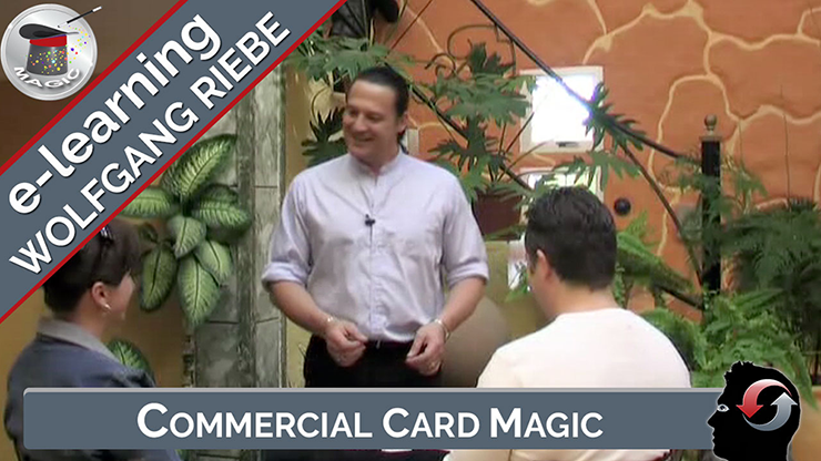 Commercial Card Magic by Wolfgang Riebe - Video Download