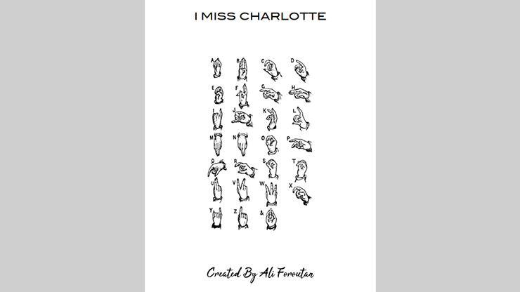 I MISS CHARLOTTE by Ali Foroutan - ebook