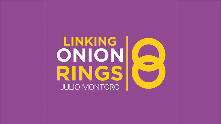 Linking Onion Rings (Gimmicks and Online Instructions) by Julio Montoro Productions - Trick