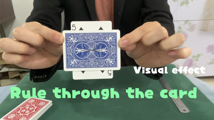 Ruler Through Card by Dingding - Video Download