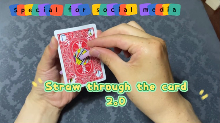 Straw Through Card 2.0 by Dingding - Video Download