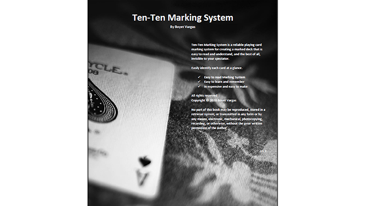 Ten-ten Marking System by Boyet Vargas - ebook