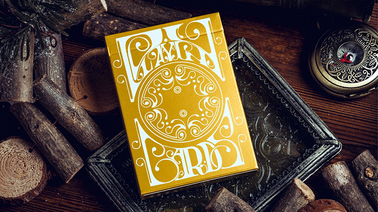 Smoke & Mirrors V9, Gold (Standard) Edition Playing Cards by Dan