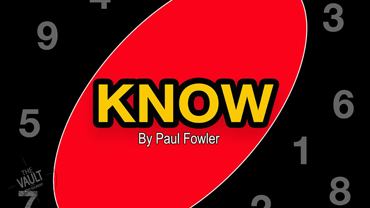 The Vault - Know by Paul Fowler - Video Download