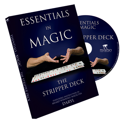 Essentials in Magic Stripper Deck - DVD – Todsky's Magic Shop