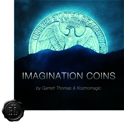 Imagination Coins US Quarter (DVD and Gimmicks) by Garrett Thomas