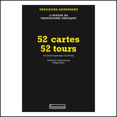 52 Cartes-52 Tours, Annemann, LIVRE FRANÇAIS
