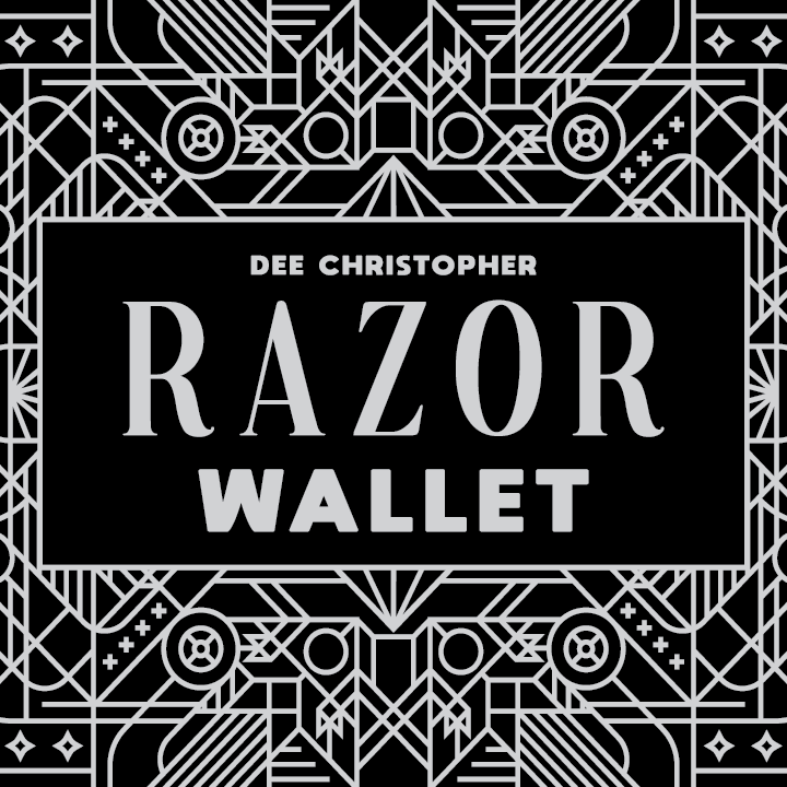Razor Wallet by Dee Christopher (Black)
