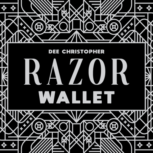 Portefeuille Razor par Dee Christopher (Noir)