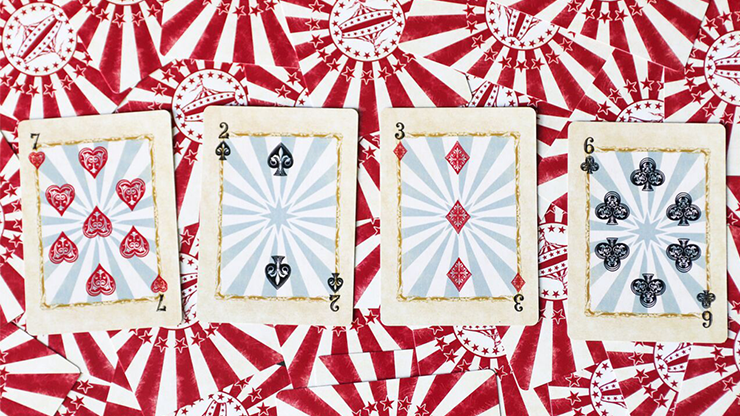 Limited Edition Nostalgic Circus Playing Cards, on sale