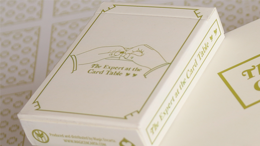 Limited Edition The Expert at the Card Table (White) Playing Cards, on sale