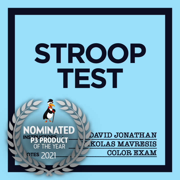 Stroop Test by David Jonathan &amp; Nikolas Mavresis (English)