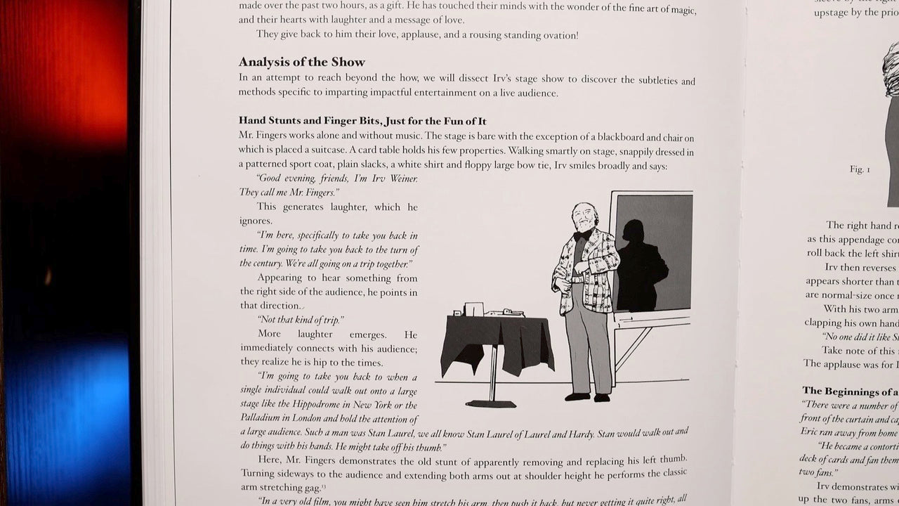 Monsieur Fingers - La magie d'Irv Weiner par Scott Martell (Livre relié)