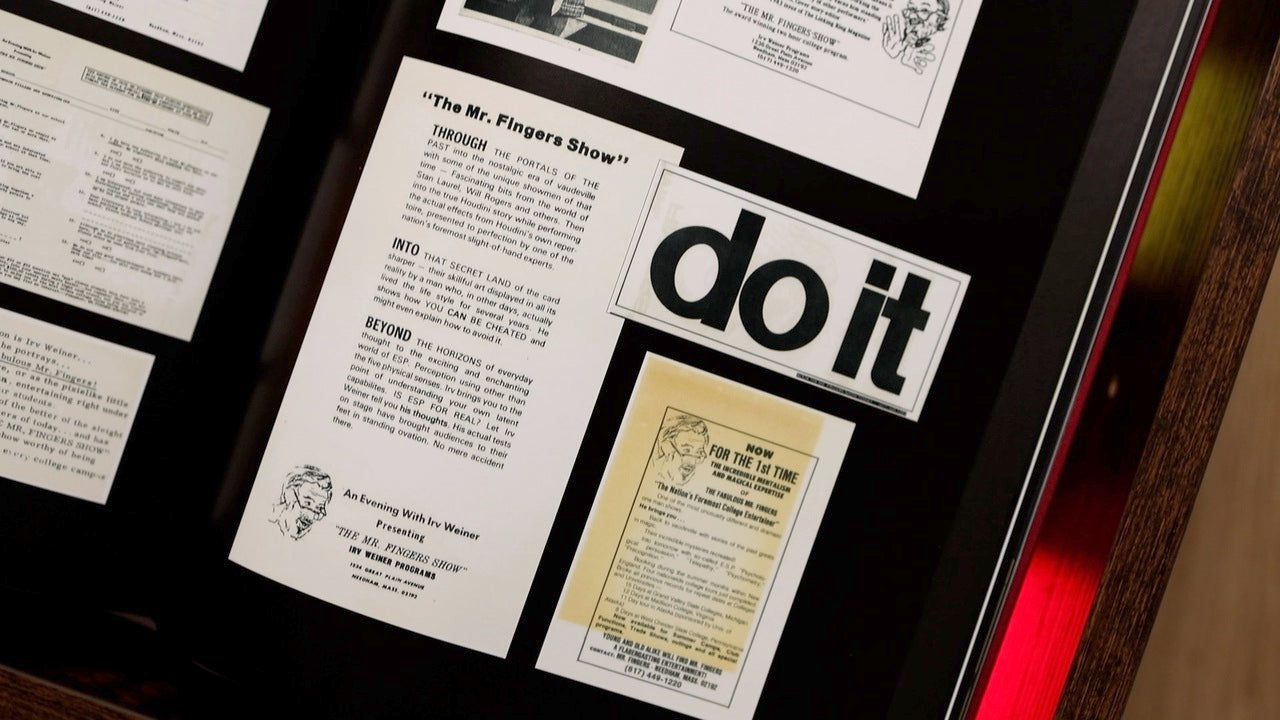 Monsieur Fingers - La magie d'Irv Weiner par Scott Martell (Livre relié)