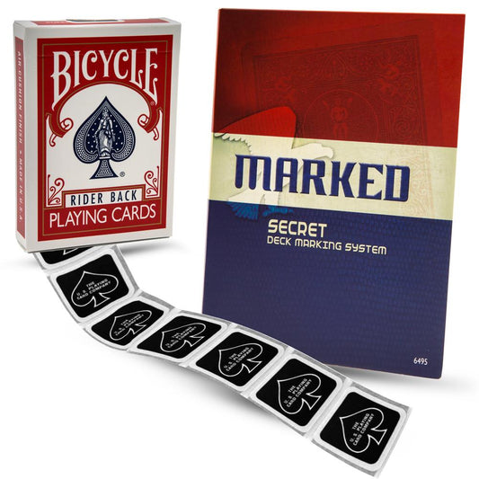 MARKED - Bicycle Marked Deck Kit, Magic Makers