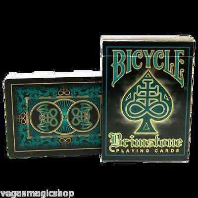 Brimstone Bicycle Playing Cards, Aqua