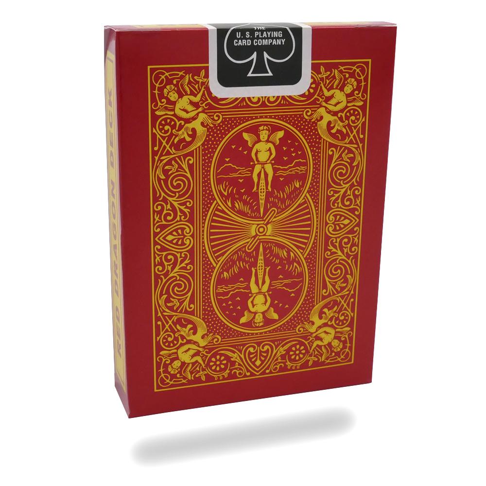 Red Dragon Deck Bicycle, Magic Makers – Todsky's Magic Shop
