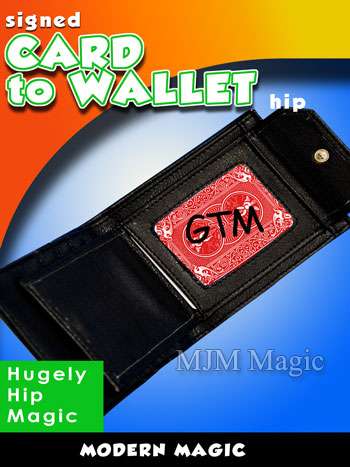 Card to Wallet, Hip, Leather by Modern Magic