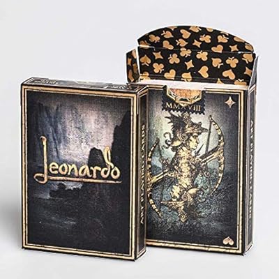Leonardo Playing Cards, Gold Edition, on sale