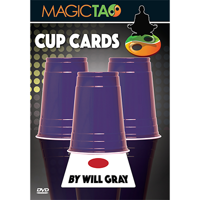 Cup Cards (with DVD and Gimmick) by Will Gray and Magic Tao
