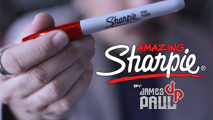 Incroyable stylo Sharpie, rouge par James Paul