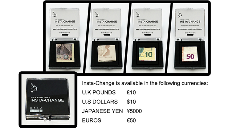 Insta-Change, Euro by Nicholas Einhorn