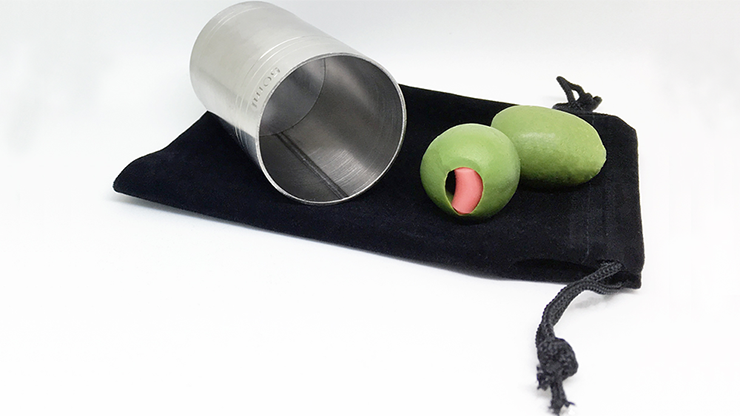 Spirit/Shot Measure pouces Chop Cup pouces avec olives par Mike Busby