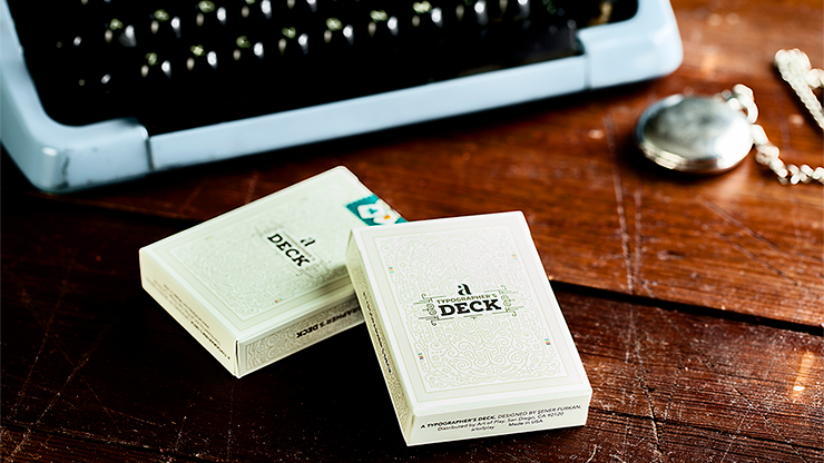 A Typographer&#039;s Deck by Art of Play