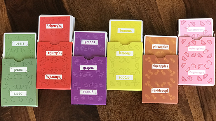 Limited Edition Flavors Playing Cards - Pears*