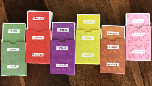 Limited Edition Flavors Playing Cards - Pears, on sale