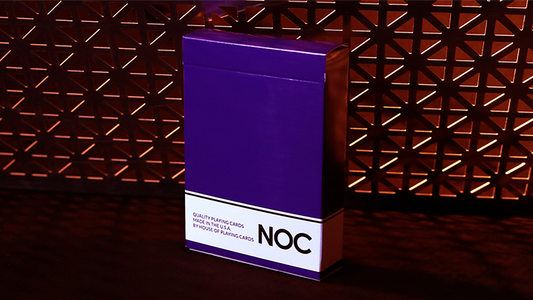 NOC Original Deck, violet imprimé à l'USPCC par The Blue Crown*