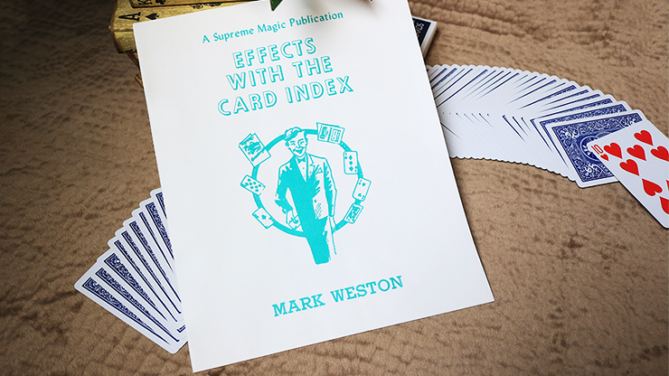 Effects with the Card Index by Mark Weston, on sale