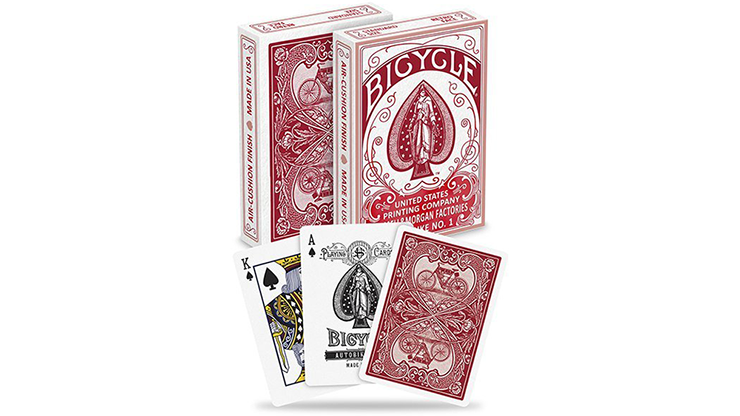 Bicycle AutoBike No. 1, Red Playing Cards